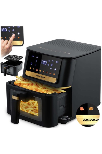 Other Friteuză cu aer Berdsen BD-655 neagră