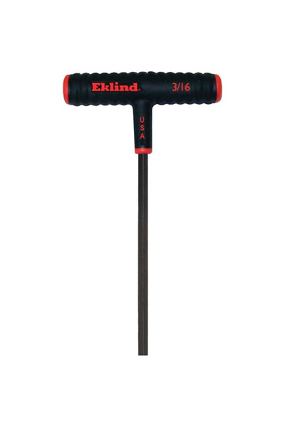 Eklind 61908 T-handle wrench with hexagonal profile, long version 1/8