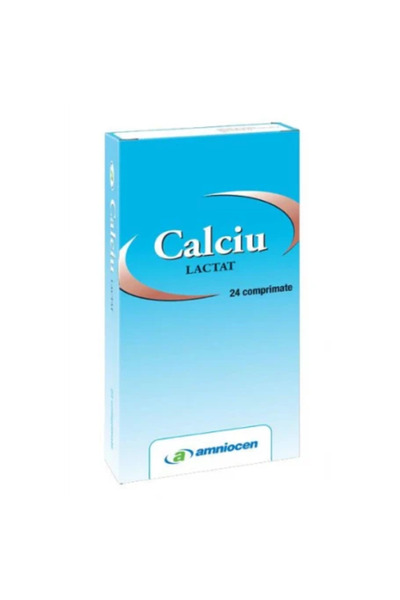 Amniocen LACTAT DE CALCIU 24 Comprimate -