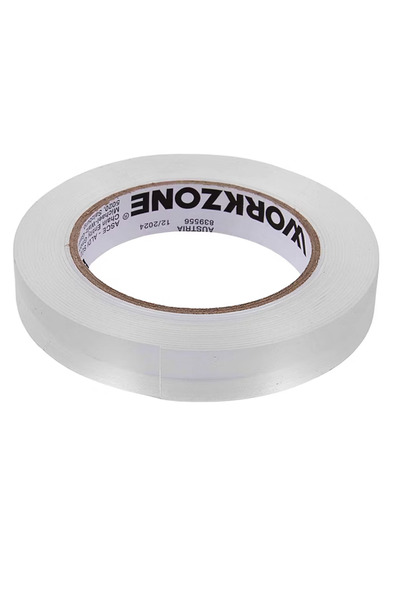 workzone Banda dublu adeziva Workzone, 19 mm x 5 m, transparent