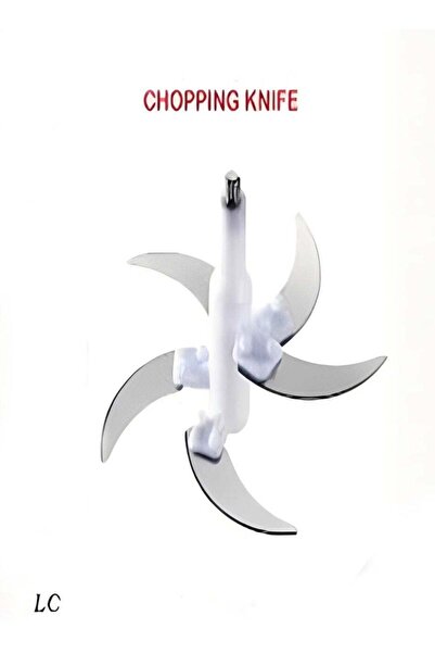 LC Electric Food Chopper with Glass Bowl and Stainless Steel Blades