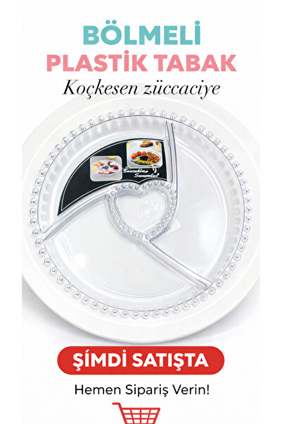 Daisy Boncuklu sunumluk plastik