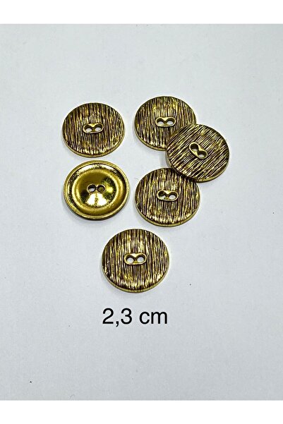 karantuhafiye Trench Coat Jacket Button / Metal Button / Gold Antique / 2.3 c...