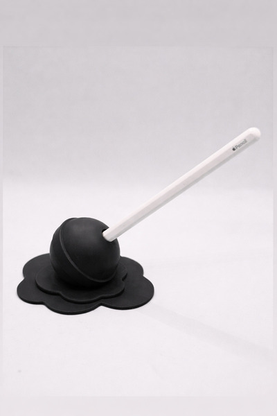 aysanova 3D Stand with Melting Lollipop Design - Desktop Tablet Pen Holder De...