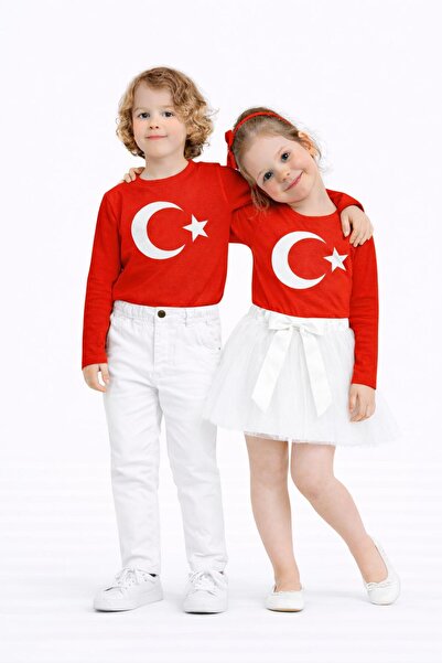 Kuraff Giyim 23 April 29 October Long Sleeve Suit for Girls and Boys