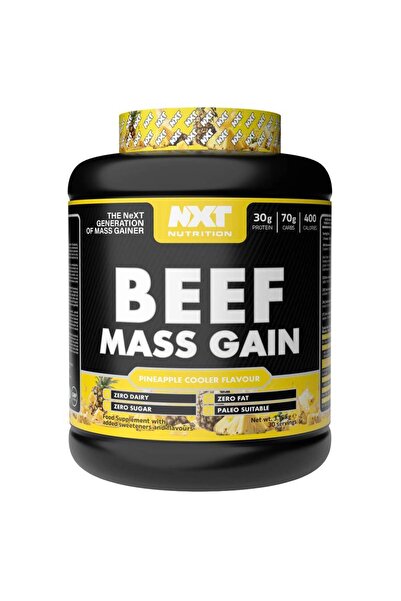 NXT Nutrition Next Nutrition - Beef Mass Gainer (3.15 kg) - Pineapple