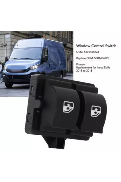 Aftermarket Window Button Console for Iveco Daily 2015-2018