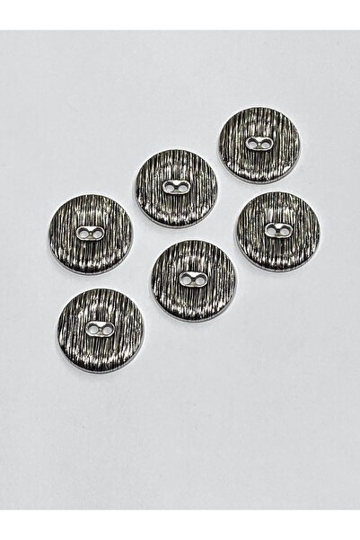 karantuhafiye Coat Button / Metal Button / Anthracite / 2.8 cm / Set of 6 / M...