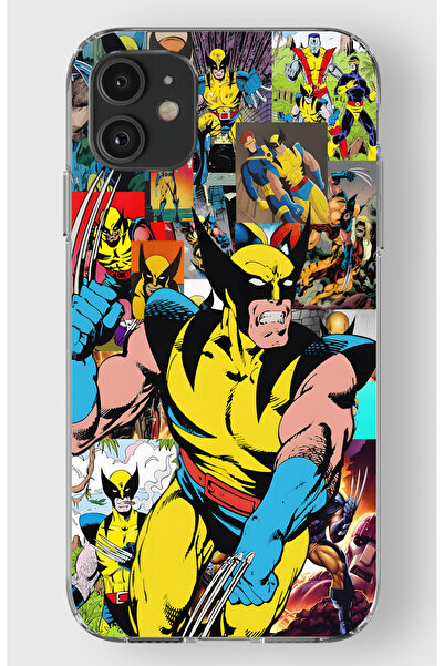 moonset Iphone 11 Uyumlu Baskılı Yumuşak Silikon Şeffaf Telefon Kılıfı