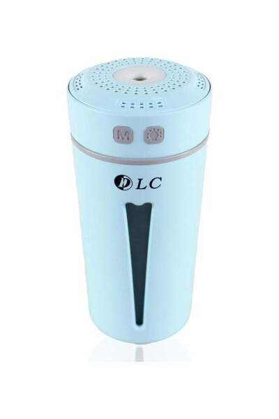 LC Fawahah and Air Humidifier with Night Light Blue/Black – Portable Ultrason...