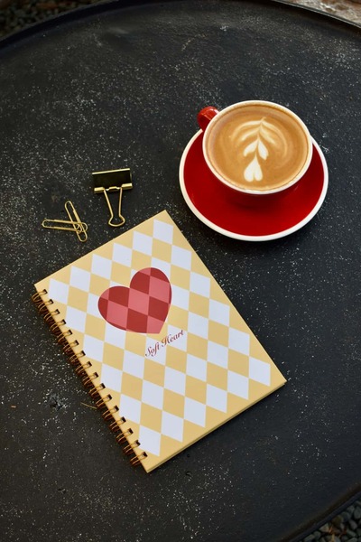 Paper Lab Studio Soft Heart 3-Piece Notebook Set
