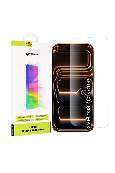 Techsuit Clear Vision Glass for iPhone 17 Pro Max