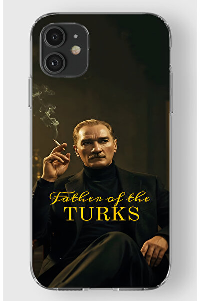 moonset Iphone 11 Uyumlu Baskılı Yumuşak Silikon Şeffaf Telefon Kılıfı