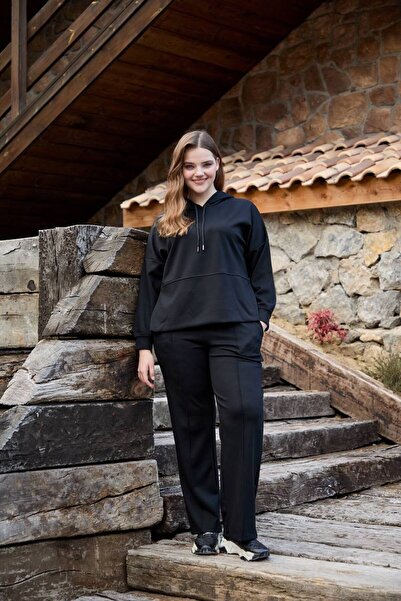 TUSSE Елегантний віскозний однотонний палаццо великого розміру жіночий спорти...