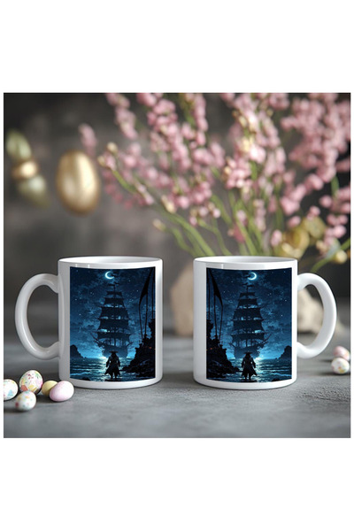 Çağlayan Reklam Jack Sparrow Pirates of the Caribbean Printed Mug Cup