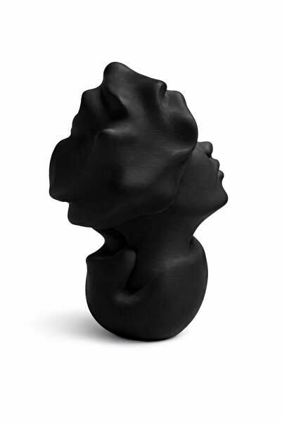 ESBODESİGN 3D Baskı Dekoratif Soyut Yüz Büst – Modern Heykel