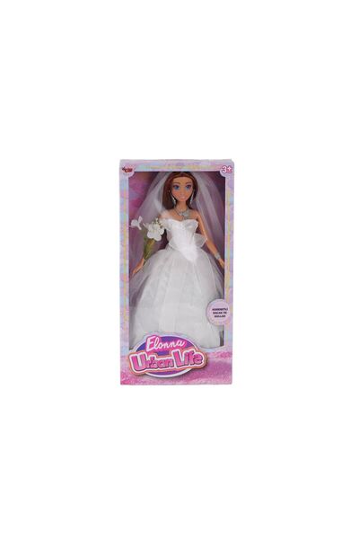 VARDEM OYUNCAK WG-661048 KUTULU 29CM GELİNLİKLİ BEBEK