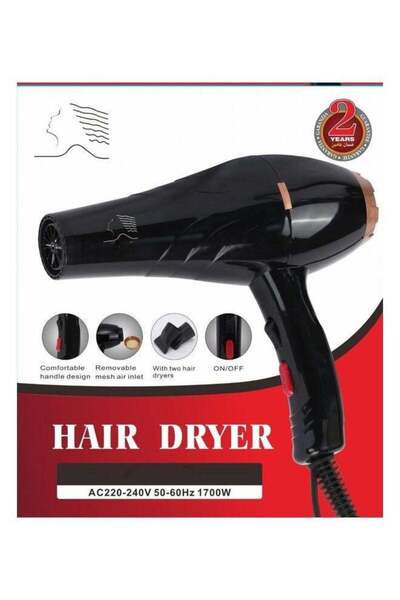 LC Professional Hair Dryer with Strong Airflow and Comfortable Handle