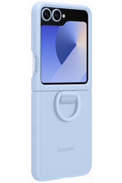 Other Husă SAMSUNG din silicon pentru Galaxy Z Flip6 EF-PF741TLEGWW albastră