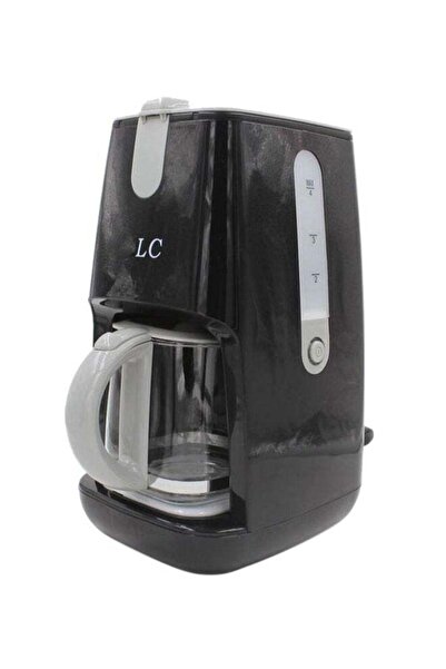LC Coffee Maker 0.6L 800W – Compact Drip Coffee Machine with Glass Carafe Bla...