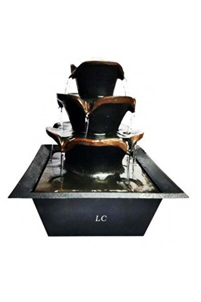 LC Decorative Tabletop Water Fountain with LED Light