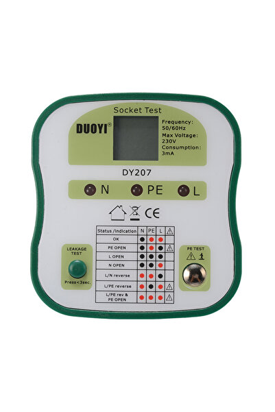 GENERIC4 LED Socket Tester for Electrical Safety DY 207