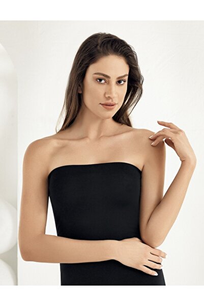 Şahinler Women'S, 95% Cotton 5% Elastane, Strapless, 6-Pack Tank Tops