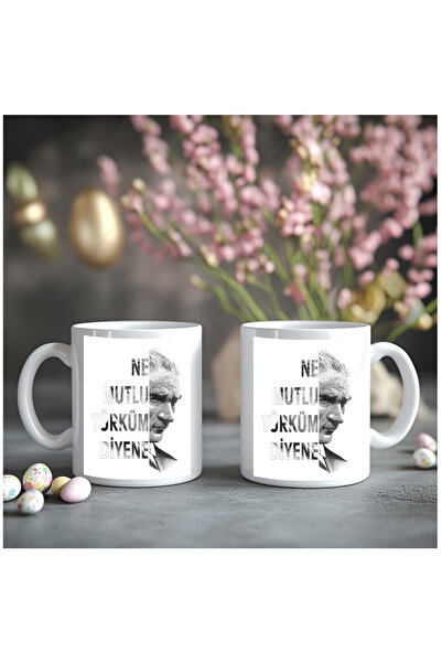 Çağlayan Reklam كوب مطبوع مل من NE MUTLU ترجميه: أنتِ من أناقة التراكم التراث...