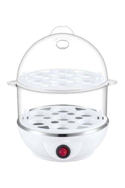 LC Electric Egg Boiler with Double Layer Steaming Tray