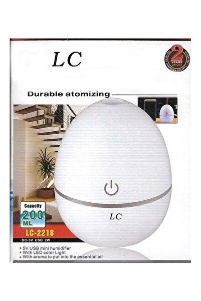 LC Mini USB Aroma Diffuser 200ml with LED Light
