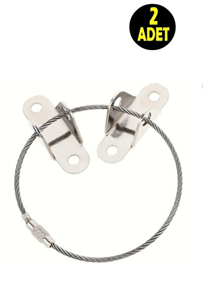 usin 2 ADET Bebek Çocuk Deprem Mobilya Eşya Dolap Vitrin Devrilme Koruyucu Sa...