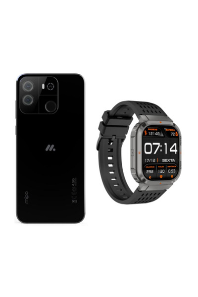 Mipo M28 Akıllı Telefon + S43 Geo Saat Hediyeli