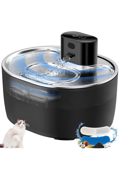 Dasbo Автоматичен диспенсър за вода, интелигентен фонтан за котки и кучета, в...