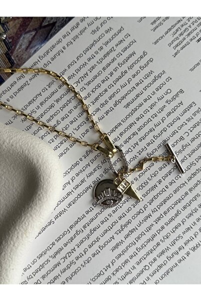 Rossetto Atelier Imported Long Charms Necklace