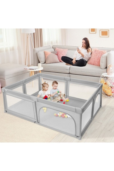 COSTWAY Țarc de joacă pentru bebelusi