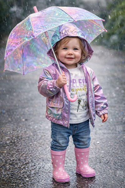 shop Believe Kız Bebek Üçlü Kapşonlu Takım