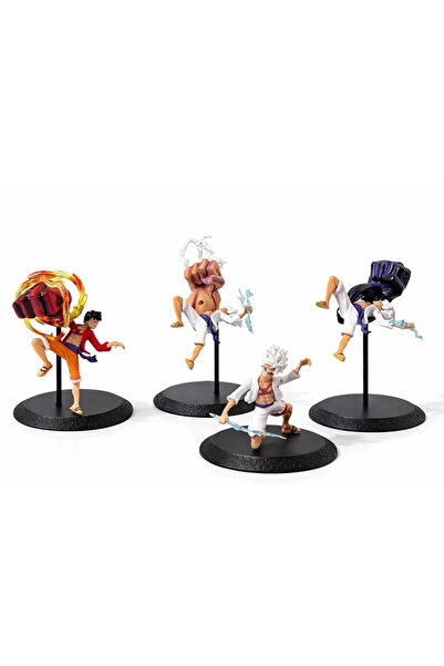 Epilons Anime One Piece Luffy Figure Set of 4 Alk5275
