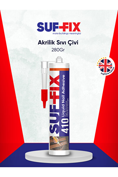 SUF FİX CONSTRUCTİON CHEMİCALS Suf-Fix 33 Akrilik Sıvı Çivi Yapıştırıcı 310 m...