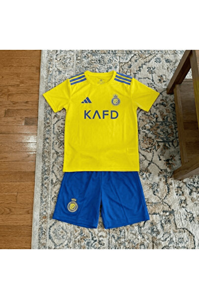 alqarat Al Nassr FC Official Home Kit - Boys / Kids