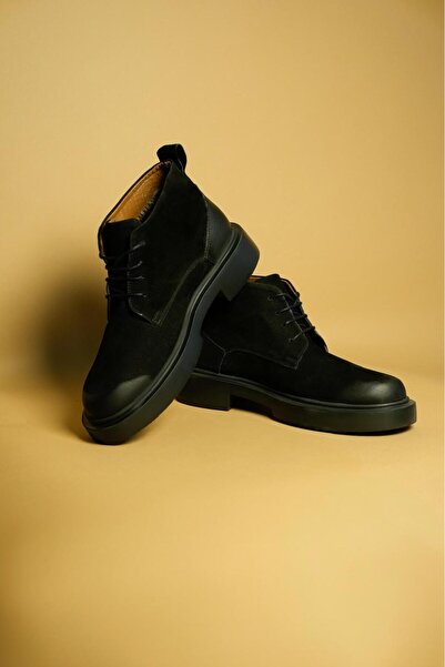 Terziayhan Genuine Leather Black Boots