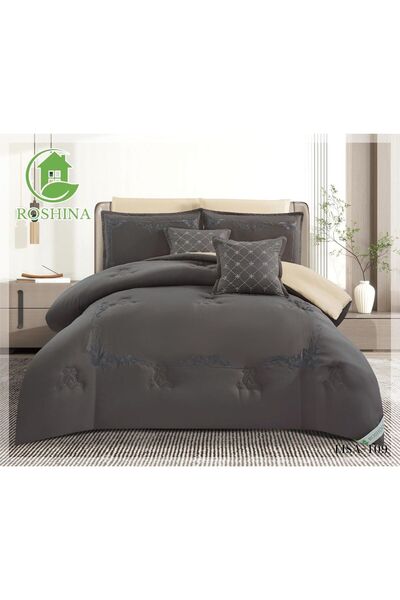 Roshin Beauyt Liza's Embroidered Summer Bedspread, 8 Pieces