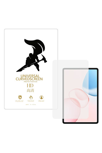 Microcase HONOR Pad 10 12.1 inch Tablet ile Uyumlu Full Tpu Nano Ön Ekran Kor...