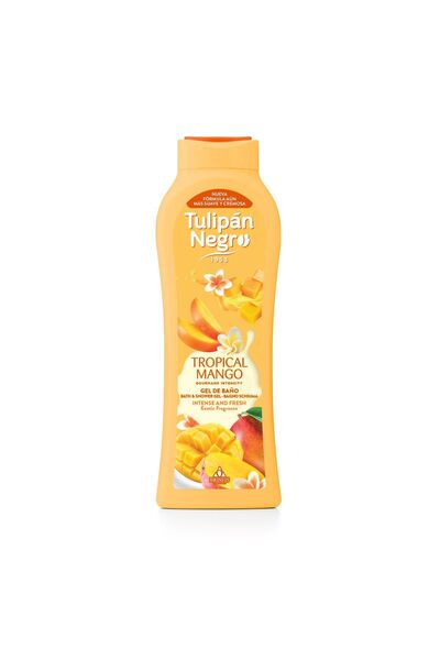 Tulipan Negro ® Tropical Mango Shower Gel, intense exotic aroma, refreshing t...