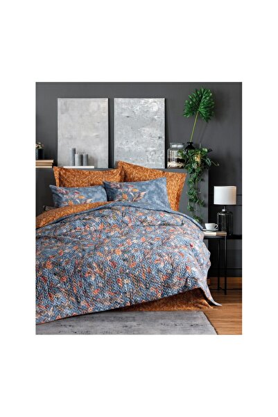 Cotton Box Mode Line Double Complete Set Alekra Mustard