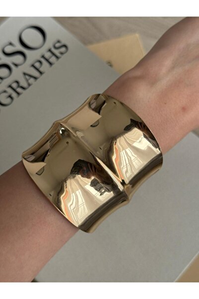 İREM YILDIZ Çelik Gold Ayarlanabilir Kelepçe