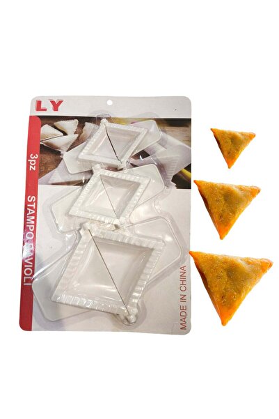 Mold Large Dumpling Pierogies Maker 3 Triangular Different Size Samosa Moulds