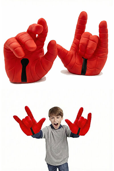 REZZOSS Cosplay Toy Avengers Spiderman Gloves Soft Spiderman Hero Fists Rubbe...