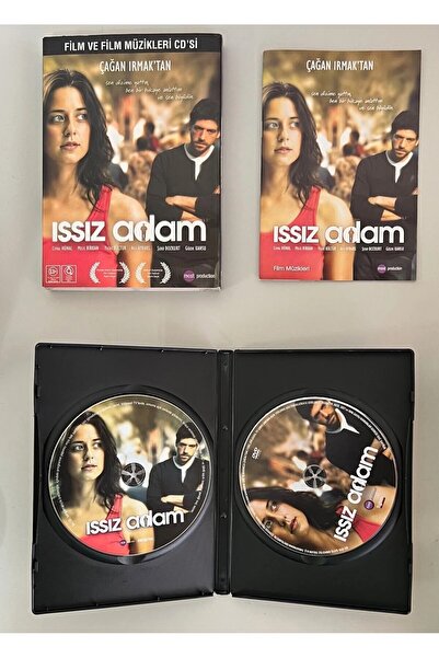 Most Production Issız Adam Dvd - Film Müzikleri Özel Seri Çift Cd Kitapçık Me...