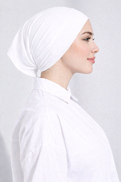 PEMİRA White Pipe Bonnet