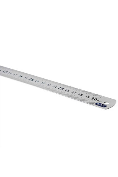 Mas Čelična ravnala 30 cm